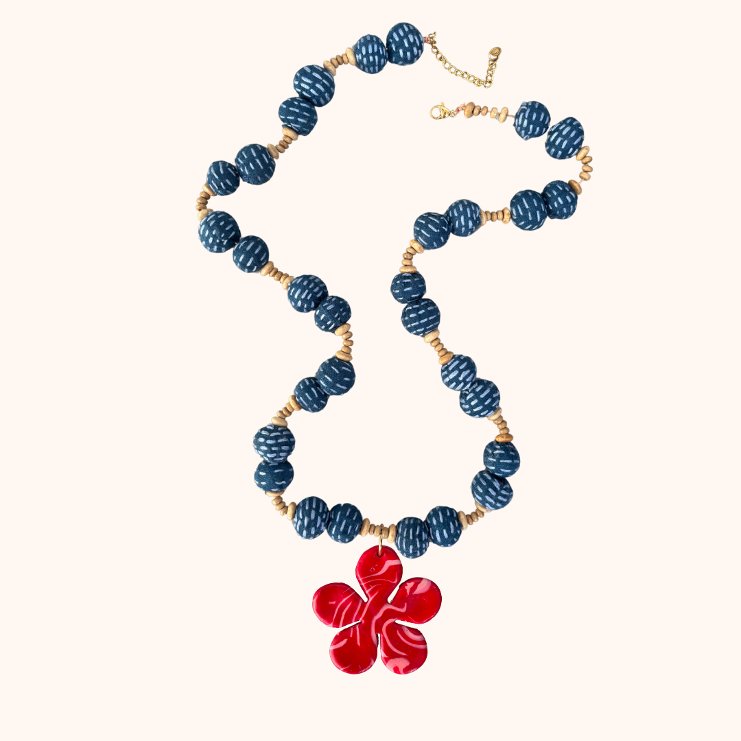 Kralenketting met Bloem