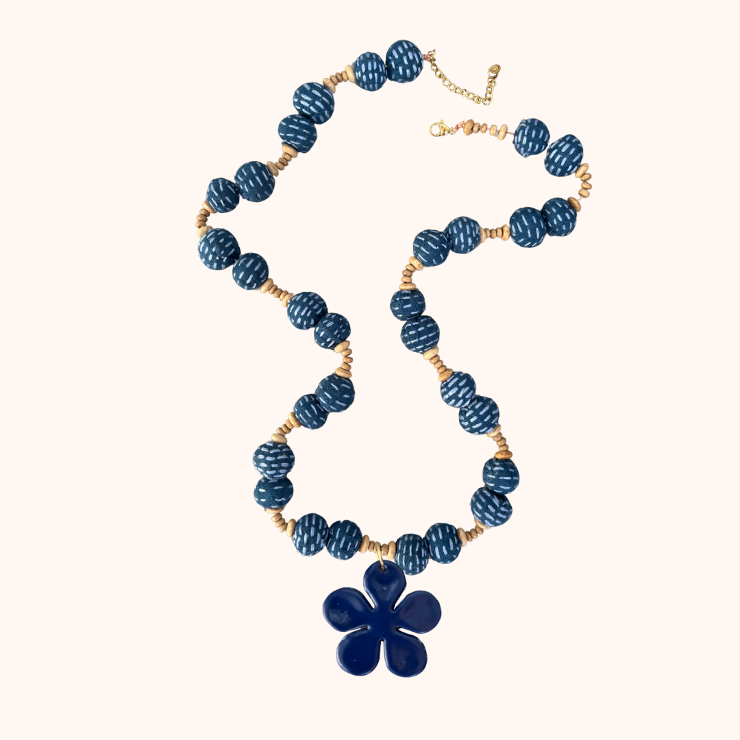 Kralenketting met Bloem
