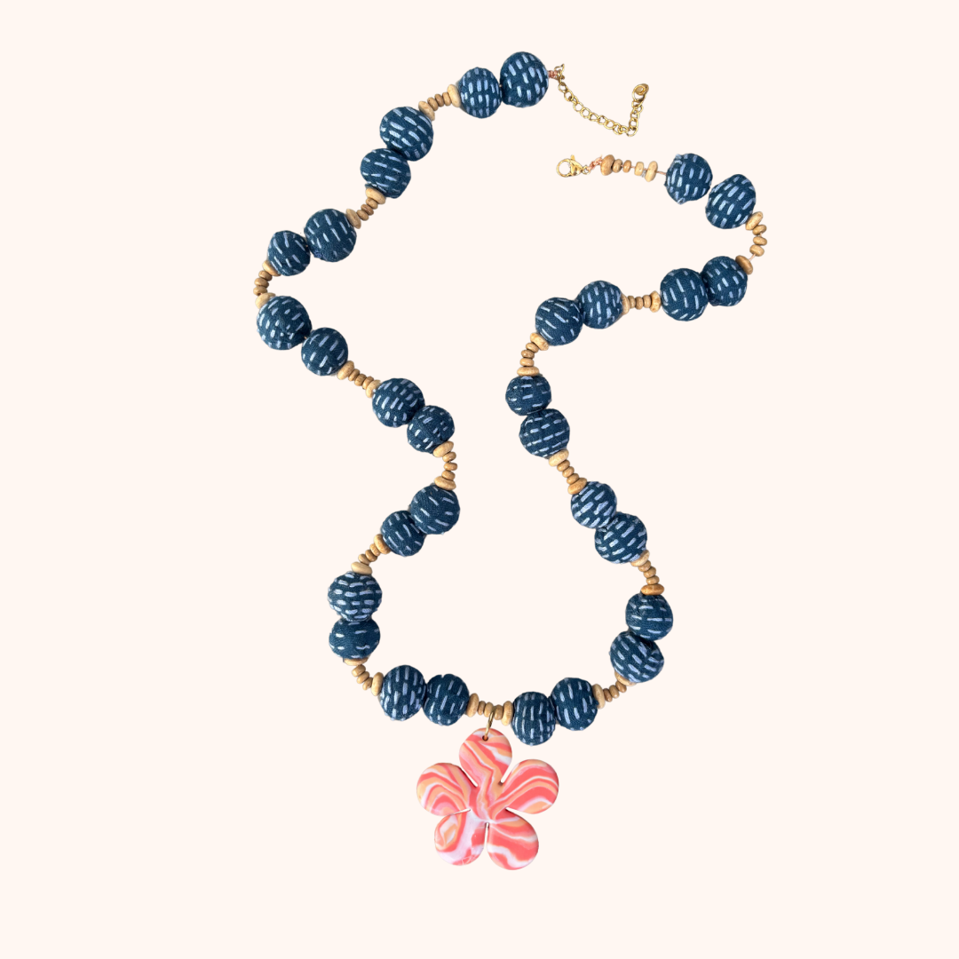 Kralenketting met Bloem