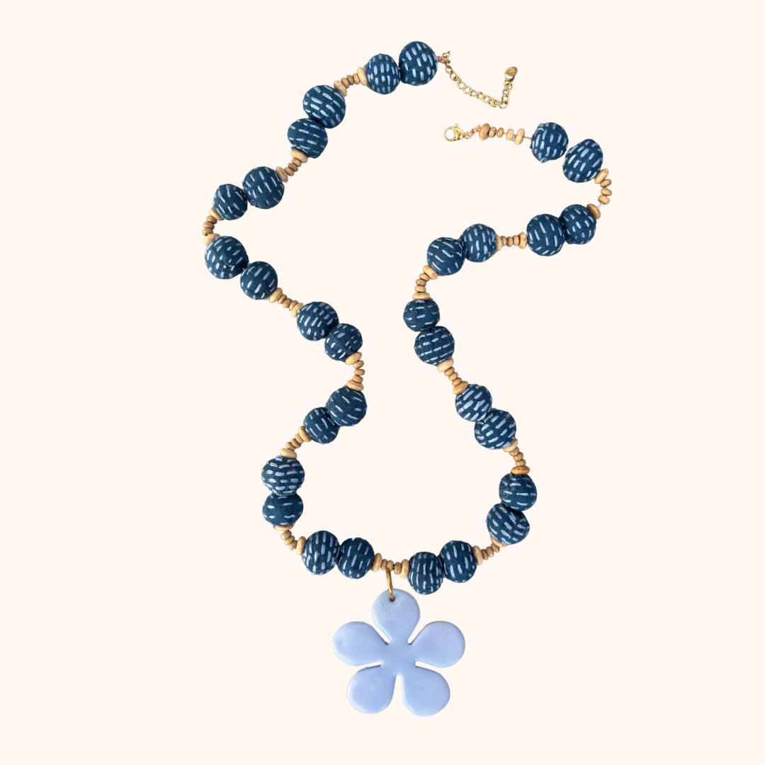 Kralenketting met Bloem