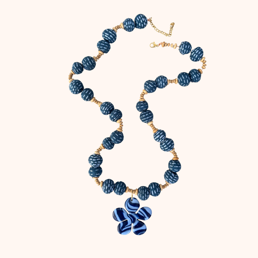 Kralenketting met Bloem