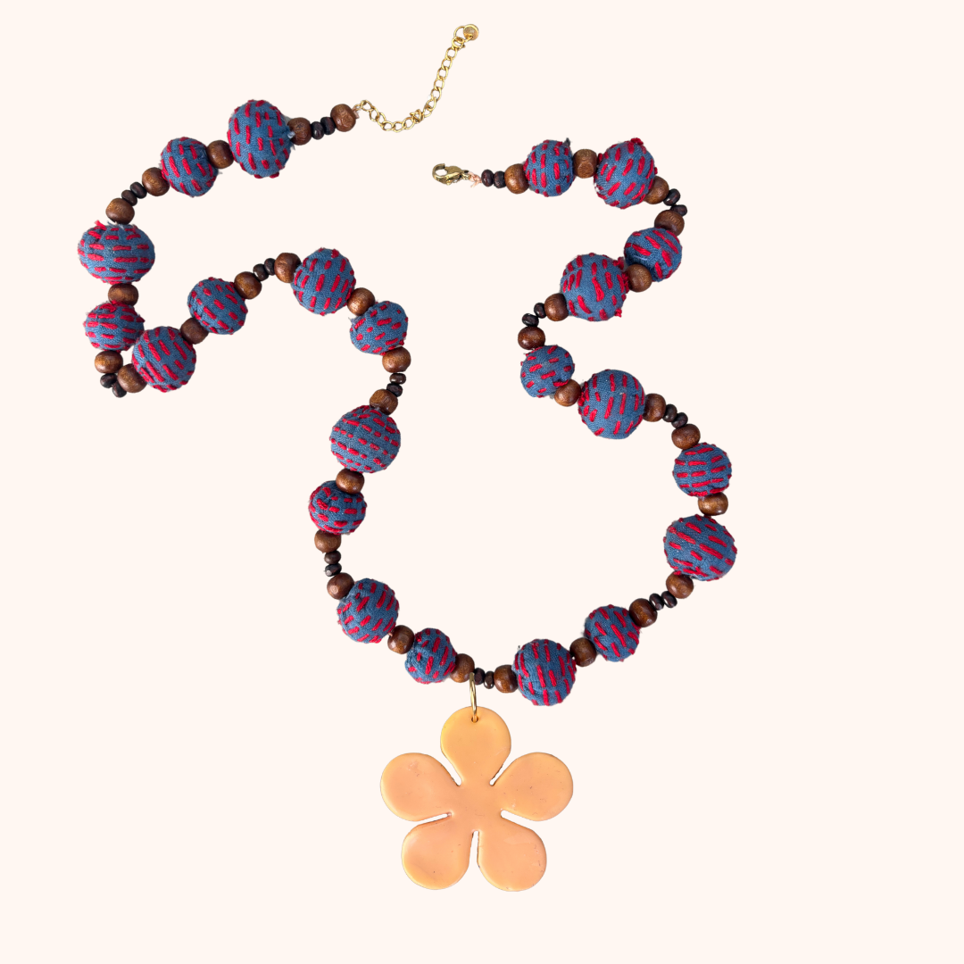 Kralenketting met Bloem