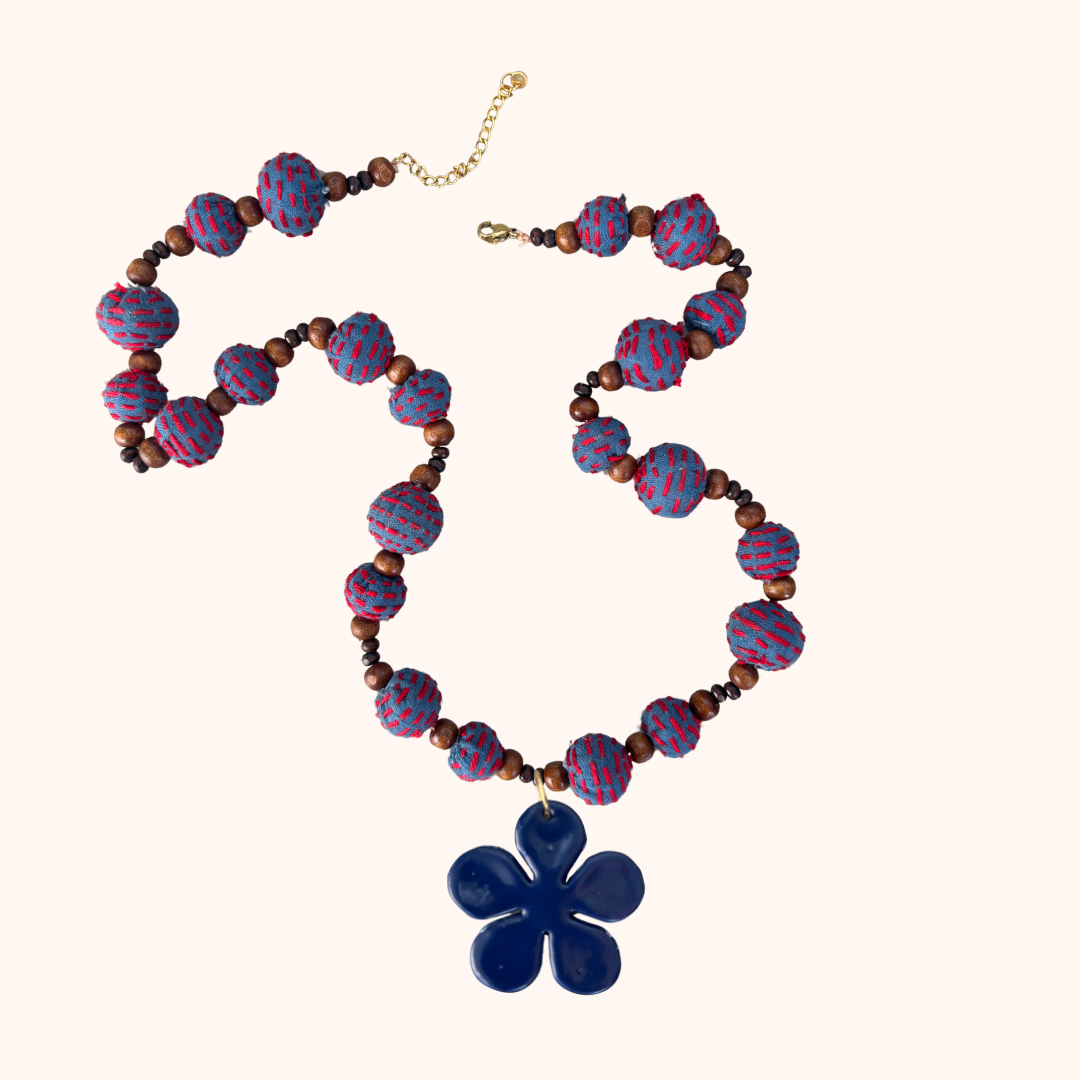 Kralenketting met Bloem