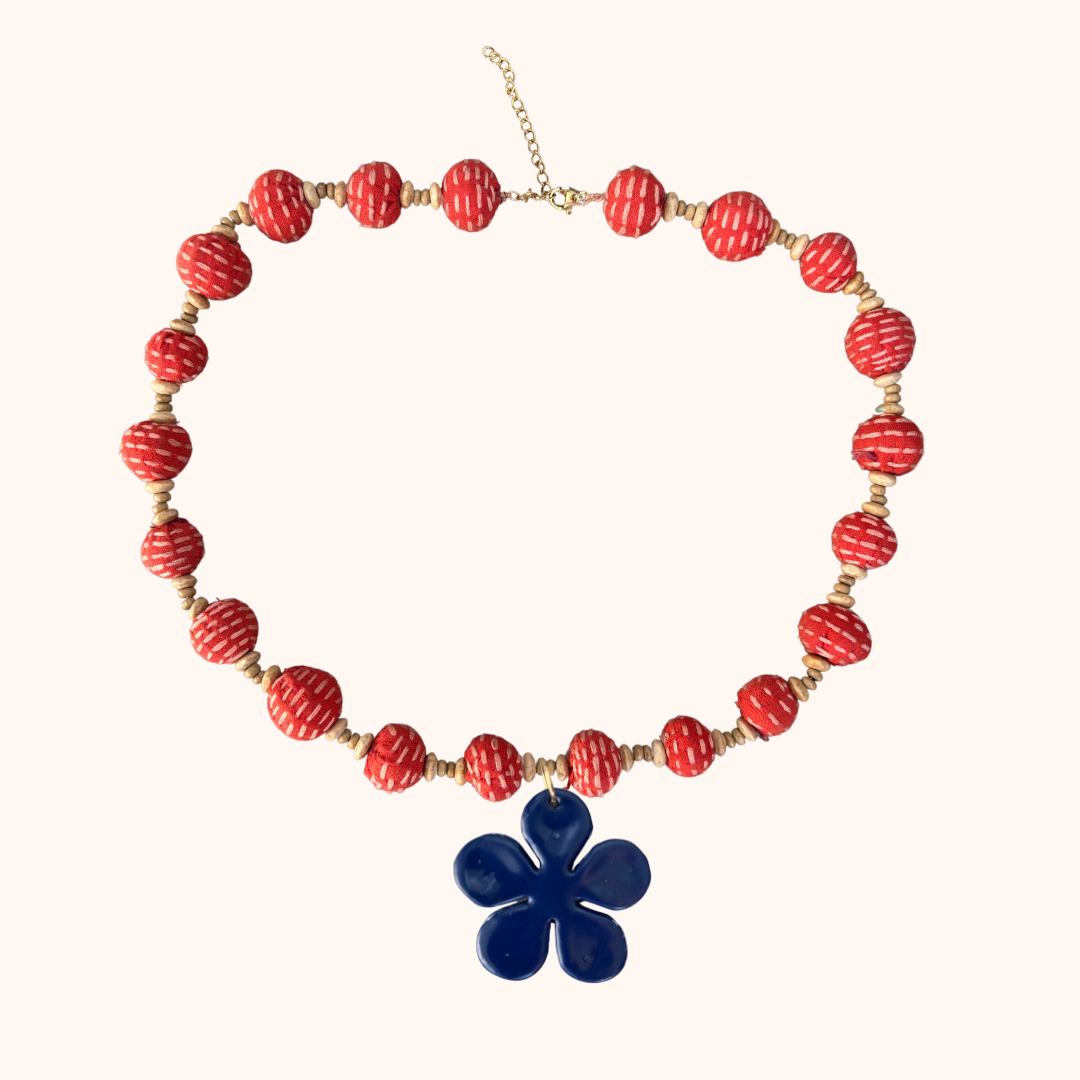 Kralenketting met Bloem