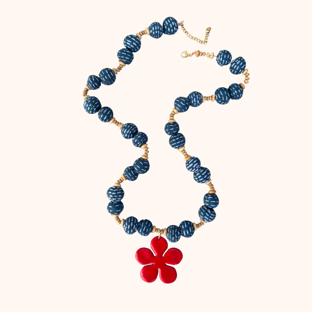 Kralenketting met Bloem