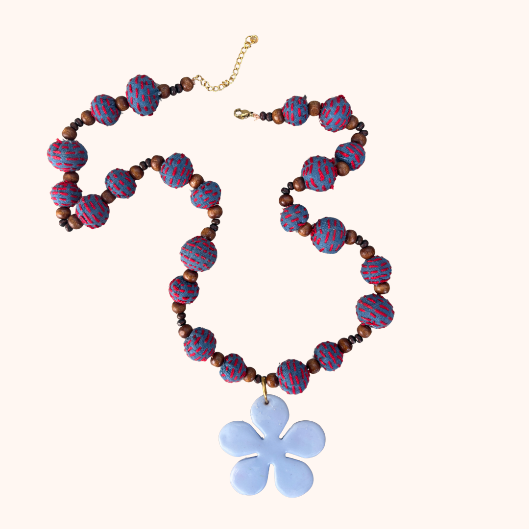 Kralenketting met Bloem