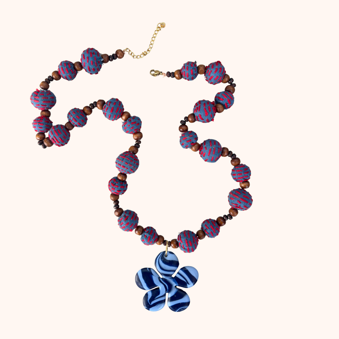 Kralenketting met Bloem