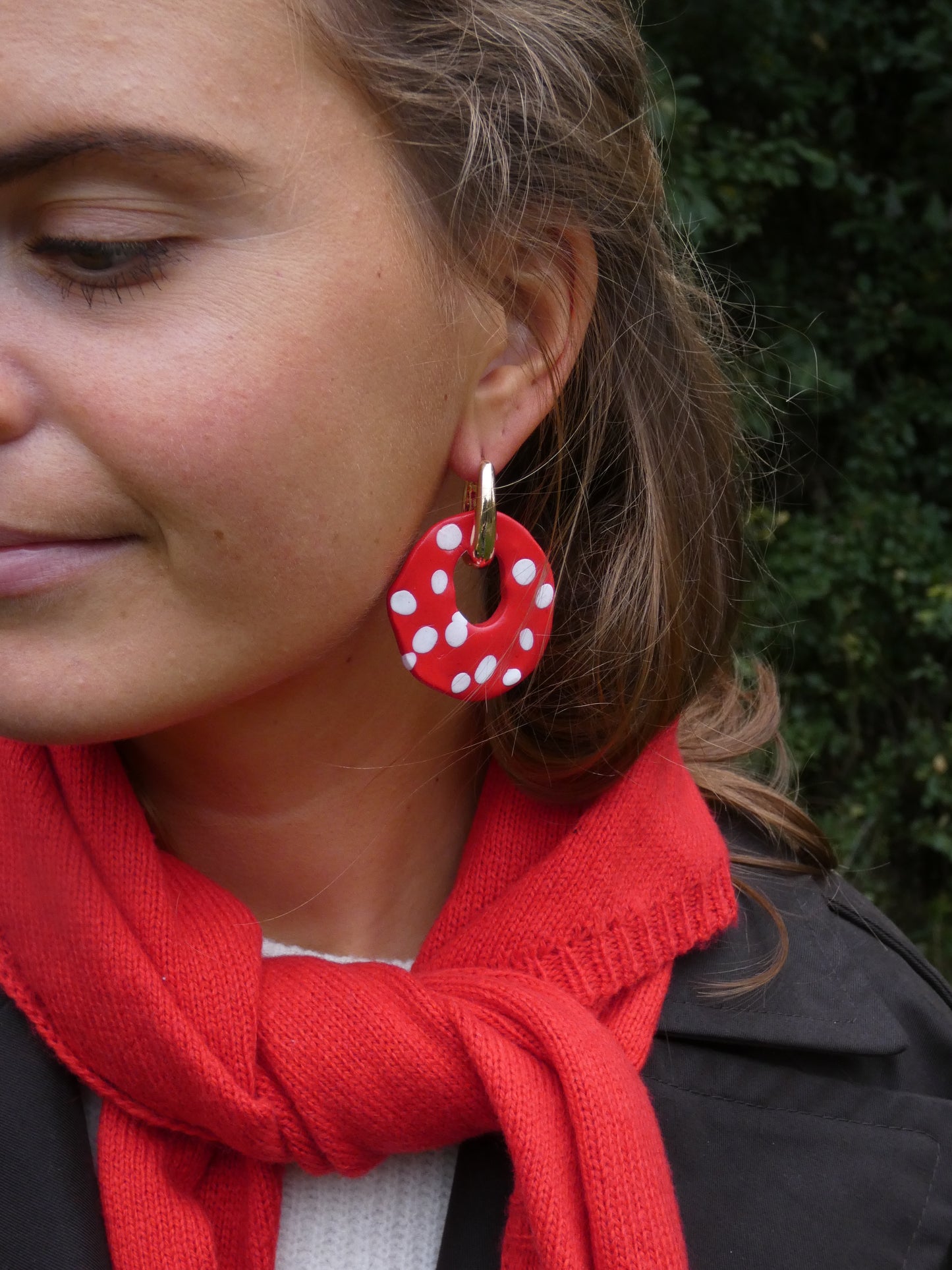 Standaard met stippen